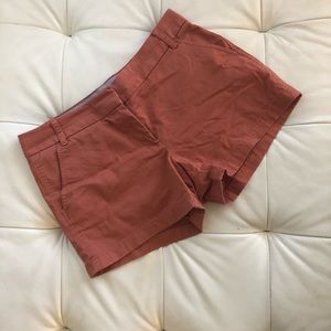 Jcrew Chino Short Size 8, burnt orange